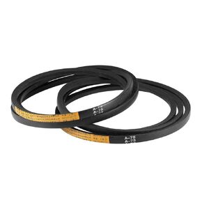 uxcell A55 Drive V-Belts 55" Pitch Length 13mm Width 8mm Thick JIS Standard A-Section Rubber Drive Transmission Belt 2pcs