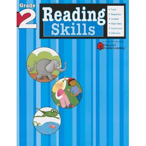Reading Skills: Grade 2 (Flash Kids Harcourt Family Learning)