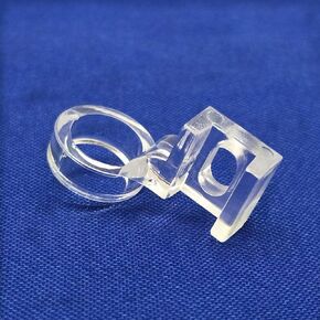 YEQIN Low Shank Clarity Clear Ruler Patchwork Sewing Presser Foot 1/4" Quilting Fits Singer,Brother,Janome New Home,Elna,Viking,White,Toyota,Pfaff.etc