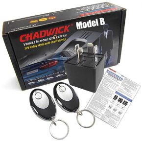 Relay-Shaped Automobile Hidden Lock, Relay Style Anti-Theft Device, 12V Vehicle Immobilizer System, Car Intelligent Oil Circuit Controllers, Replaceable Non-Destructive Installation, Model B