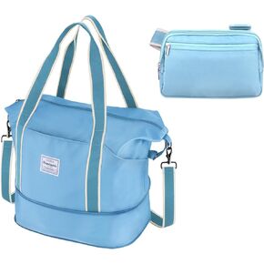 WALNEW Travel Duffel Bag & Belt Bag Bundle