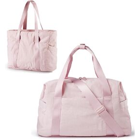BAGSMERT Tote Bags with Travel Duffel Bags