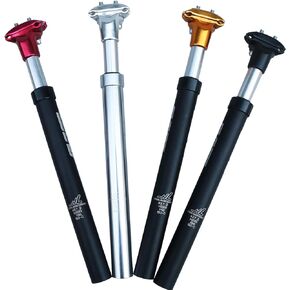 GANOPPER 27.2 28.6 30.0 30.4 30.9 31.6 33.9 34.9 Suspension Seat Post Alloy 14mm Offset Adjustable Seatpost