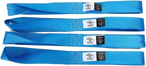 Motorcycle Kit, 15' Ratchet Tie Down Straps, 2' E-Track Rails, Soft Loops, O Rings, Cargo Accessory Securing Motorcycles, Dirt Bikes, Kayaks, Atvs, Utvs in Saudi Arabia