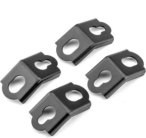 WeiSen 4pcs Tie Down Bracket Hooks Compatible with Can Am Maverick X3 2017 - 2024 in Saudi Arabia