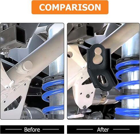 WeiSen 4pcs Tie Down Bracket Hooks Compatible with Can Am Maverick X3 2017 - 2024 in Saudi Arabia