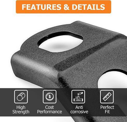 WeiSen 4pcs Tie Down Bracket Hooks Compatible with Can Am Maverick X3 2017 - 2024 in Saudi Arabia