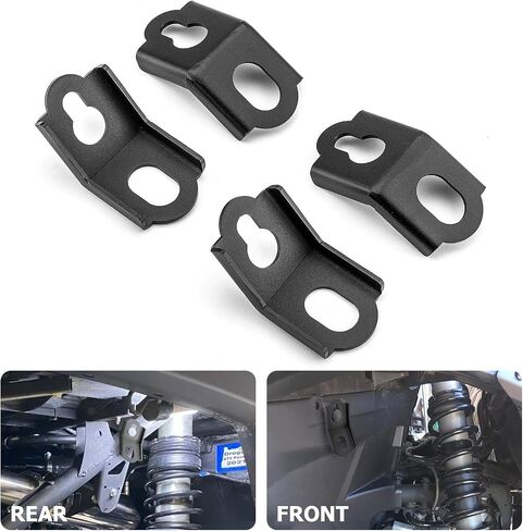 WeiSen 4pcs Tie Down Bracket Hooks Compatible with Can Am Maverick X3 2017 - 2024 in Saudi Arabia