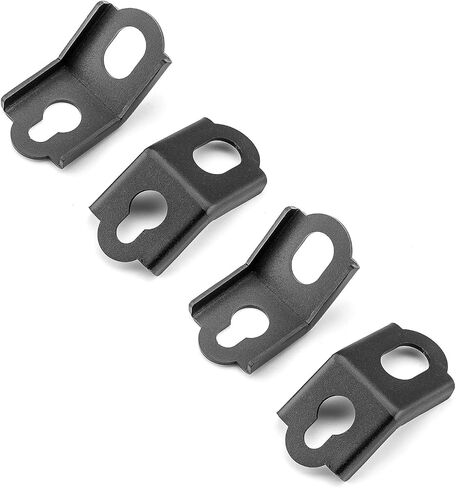 WeiSen 4pcs Tie Down Bracket Hooks Compatible with Can Am Maverick X3 2017 - 2024 in Saudi Arabia