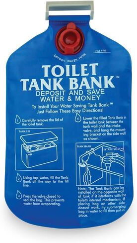 Niagara Conservation Water Saving Toilet Tank Bank in Saudi Arabia