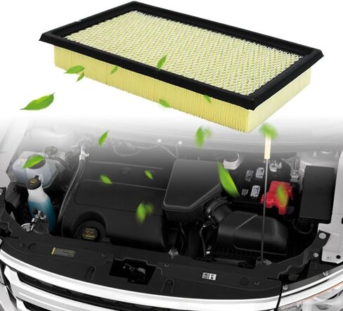 فلتر هواء المحرك متوافق مع Explorer، Edge، Flex، Fusion، Taurus، MKS، MKT، MKX، MKZ، Mazda6، CX9، Sable، استبدال # CA10242 in Kuwait
