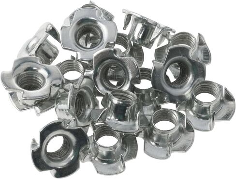 T صواميل M8 * 8 مم T صواميل ومسامير T صواميل ومسامير لأثاث الخشب الرقائقي الحبيبي باستخدام الحاسب الآلي آلة الطحن -20 قطعة in Kuwait