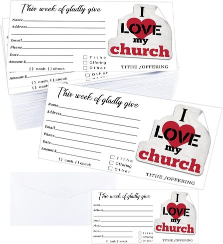 500 Pack Church Offering Envelopes Tithe Donation Envelopes Tithe Envelopes Paper Tithes and Offering Envelopes for Church Tithing Checks and Cash Envelopes for Tithes and Offerings (Love) in Saudi Arabia
