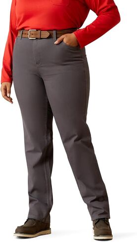 Ariat Women's Rebar Perfect Rise Made Tough Straight Pant in Saudi Arabia