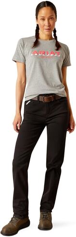 Ariat Women's Rebar Perfect Rise Made Tough Straight Pant in Saudi Arabia