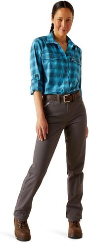 Ariat Women's Rebar Perfect Rise Made Tough Straight Pant in Saudi Arabia