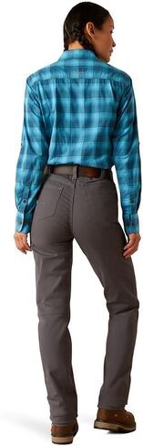 Ariat Women's Rebar Perfect Rise Made Tough Straight Pant in Saudi Arabia