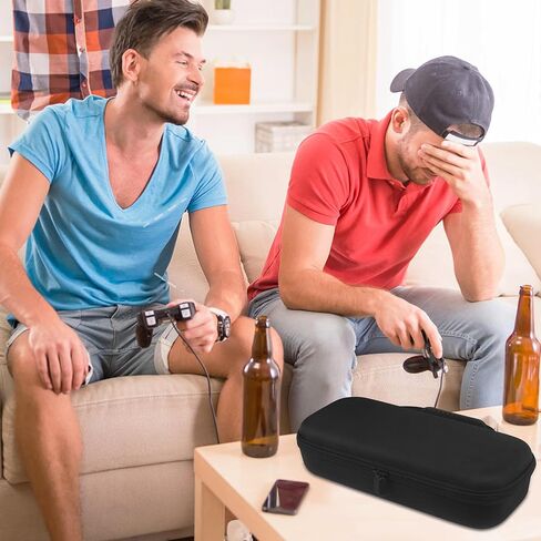 Carrying Case for PlayStation Portal Remote Player, Hard EVA Shell Portable Travel Handbag, Durable Shockproof Anti-Scratch Full Protection Storage Bag for PlayStation 5 Portal, Black in Kuwait