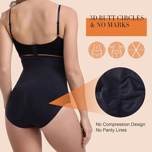 Women's Shapewear Tummy Control High Waisted Control Panties Butt Lifting Thong Shapewear Shorts in Saudi Arabia