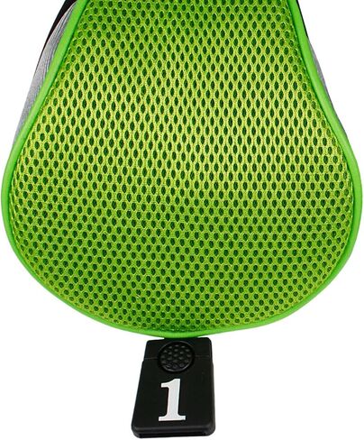 Andux 5pcs/Set Golf 460cc Driver Wood Head Covers with Long Neck and Interchangeable No. Tags in Saudi Arabia