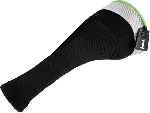 Andux 5pcs/Set Golf 460cc Driver Wood Head Covers with Long Neck and Interchangeable No. Tags in Saudi Arabia