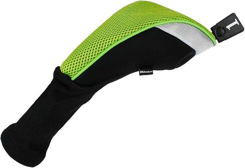 Andux 5pcs/Set Golf 460cc Driver Wood Head Covers with Long Neck and Interchangeable No. Tags in Saudi Arabia