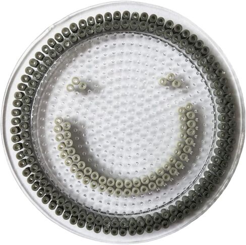 2 حقيبة/20000 قطعة 2.6 مللي متر خرز حديد صغير رمادي ورمادي فاتح تعليم الأطفال مشغولات يدوية ذاتية الصنع تصاميم ثلاثية الأبعاد خرز فيوز in Kuwait