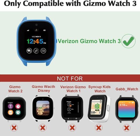 Compatible for Gizmo Watch 3 Screen Protector for Kids,Full Protection in Saudi Arabia