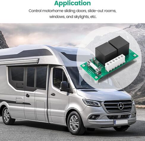 لوحة ترحيل منزلق RV، وحدة تحكم ترحيل منزلق من Briidea Power Gear متوافقة مع RV Power Gear 14-1130، 140-1130، 14-1096، 246063، 368859، تأتي مع صمام احتياطي إضافي in Saudi Arabia