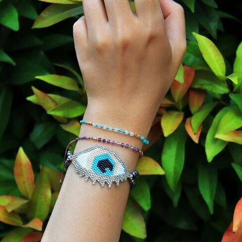 KELITCH Bohemian Bracelets Colorful Tassel Charm Bracelets Charming Friendship Bracelet in Saudi Arabia