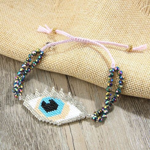 KELITCH Bohemian Bracelets Colorful Tassel Charm Bracelets Charming Friendship Bracelet in Saudi Arabia