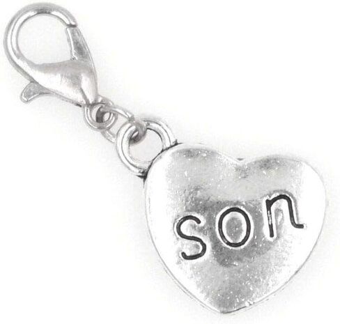 انها كل شيء عنك! مشبك على شكل قلب ابن على سحر مثالي للقلائد والأساور 95R in Kuwait