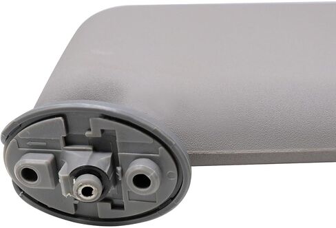Gray Left Driver Side Sun Visor for Toyota 2004-2005 RAV4, OE 74320-42420-B0 in Saudi Arabia