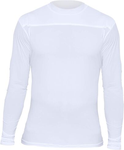 RYNOSKIN Hunting and Outdoor Clothing Base Layer Protection Camping Fishing Hunting Activities for Men Women Kids - Long Sleeve Shirt, White, Large in Kuwait