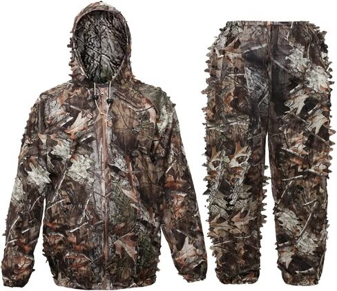 3D بيونيك مابل ليف الصيد موقع قراء البدلة التمويه قناص الملابس in Kuwait