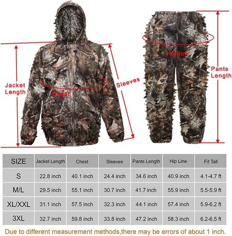 3D بيونيك مابل ليف الصيد موقع قراء البدلة التمويه قناص الملابس in Kuwait