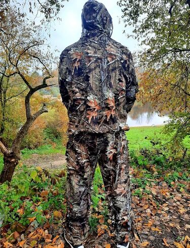 3D بيونيك مابل ليف الصيد موقع قراء البدلة التمويه قناص الملابس in Kuwait