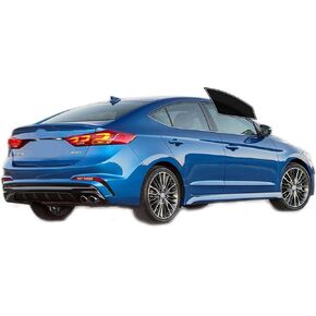 Precut Windows Tint Film All Sides Cars Sun Blocking Protection Privacy Anti Shatter Glass 2 Ply Film Any Tint Shade kit for Hyundai Elantra Sedan 2017-2020 in Kuwait