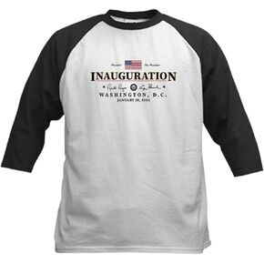 CafePress 1981 Inauguration Day Souvenir Ron Baseball Jersey Kids Cotton Baseball Jersey, 3/4 Raglan Sleeve Shirt in Saudi Arabia