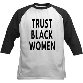 Cafepress إيجابية النساء السود Quote البيسبول Jersey Kids Cotton Baseball Jersey ، 3/4 Raglan Sleeve Shirt in Saudi Arabia