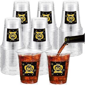 60 عبوة من أكواب رعاة البقر بوزن 12 أونصة باللون الأحمر، أكواب بلاستيكية شفافة للاستعمال مرة واحدة، أكواب رعاة البقر الغربية لتزيين حفلات أعياد ميلاد رعاة البقر in Kuwait