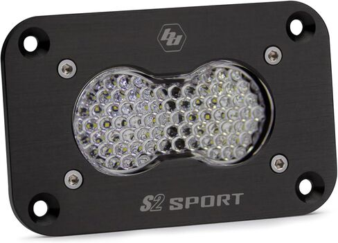 Baja Designs S2 Sport Black Flush Mount LED Light Pod (عمل/مشهد ؛ واضح) in Saudi Arabia