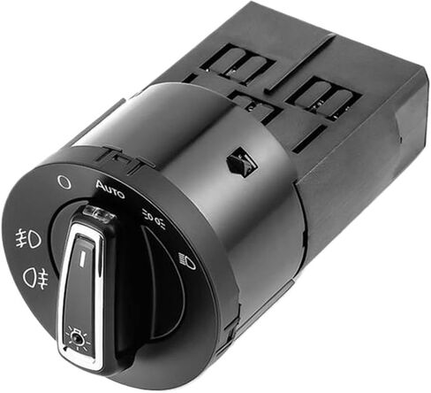 Car light switch Headlight Switch Fit For Passat B5 B7 Transporter T5 Fit For Polo Fit For Tiguan, Fit For Jetta Mk6 Fit For Golf 4 6 Head Light Lamp Switch Fog Light Control Universal(10Pin) in Saudi Arabia
