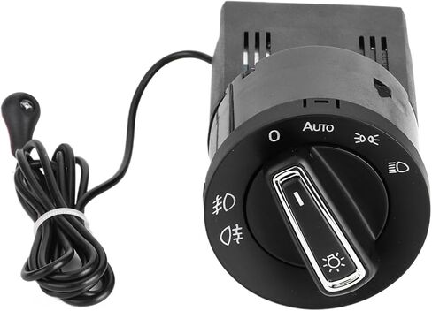 Car Light Switch Car Headlight Control Switch with Photo Sensor Module Replacement Fit for Bora MK4 Fit for Seat Fit for Alhambra Fabia I Hatchback 1C0941531 Universal in Saudi Arabia