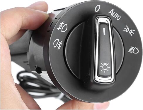 Car Light Switch Car Headlight Control Switch with Photo Sensor Module Replacement Fit for Bora MK4 Fit for Seat Fit for Alhambra Fabia I Hatchback 1C0941531 Universal in Saudi Arabia