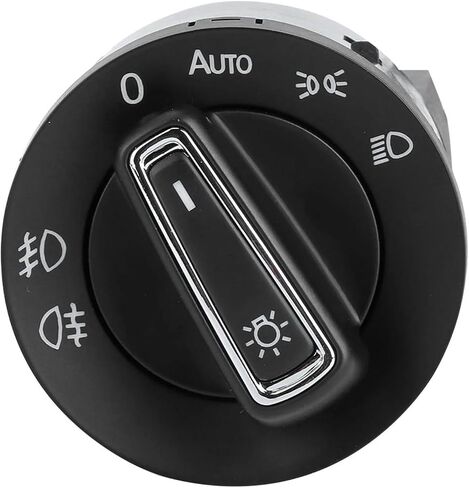 Car Light Switch Car Headlight Control Switch with Photo Sensor Module Replacement Fit for Bora MK4 Fit for Seat Fit for Alhambra Fabia I Hatchback 1C0941531 Universal in Saudi Arabia