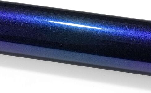 1FTx5FT PET Super Gloss Metallic Tanzanite Blue High Glossy Vinyl Wrap Auto Car Sticker Decal Film Sheet Bubble Free Air Release Technology with Tool Set in Saudi Arabia