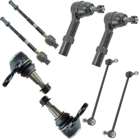 Lower Ball Joint Inner Outer Tie Rod Sway Bar for Outlook for Acadia Limited for Acadia for Traverse for Enclave Suv Truck 8 Piece Steering & Suspension Kit Sealed Front Left Right 223-7090 in Saudi Arabia