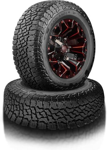 2 Pack Mastertrack BADLANDS AT All Terrain 235/70R16 106T All Seasons SUV Tires + 3-Year Road Hazard Warranty Included (Tire Only) in Saudi Arabia