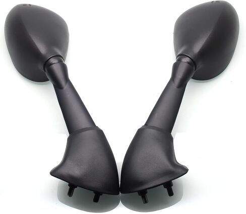 MZS Racing Motorcycle Rear View Mirrors, Fairing Rearview Side Mirror Accessories Black Compatible with S1000RR 2010-2018 / HP4 2011-2015 in Saudi Arabia